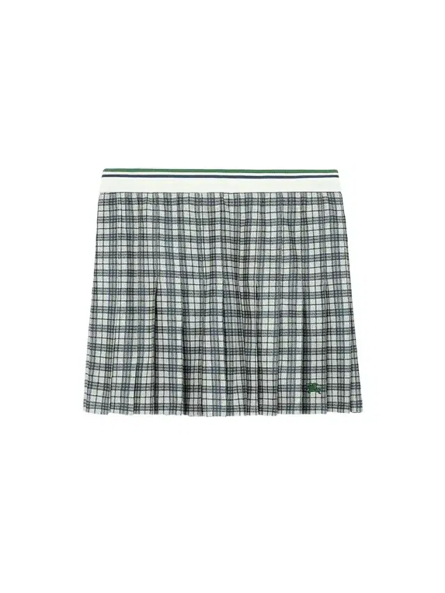 Women's Daria Check Pleated Tennis Mini Skirt - Peacock Blue Check