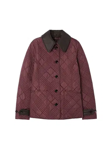 Burberry Women's Fernleigh Check Quilted Jacket | Thumbnail 1 Burberry Women's Fernleigh Check Quilted Jacket | Thumbnail 1