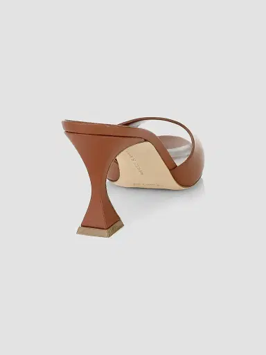 Manolo Blahnik Women's Jadarona 70MM Leather Mules | Thumbnail 3 Manolo Blahnik Women's Jadarona 70MM Leather Mules | Thumbnail 3
