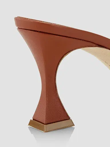 Manolo Blahnik Women's Jadarona 70MM Leather Mules | Thumbnail 6 Manolo Blahnik Women's Jadarona 70MM Leather Mules | Thumbnail 6