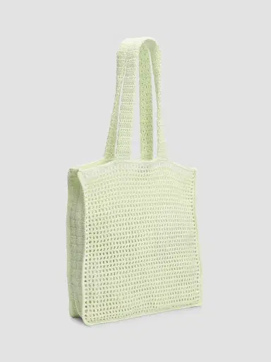 Casablanca Men's x Ladurée Crocheted Tote Bag | Thumbnail 2