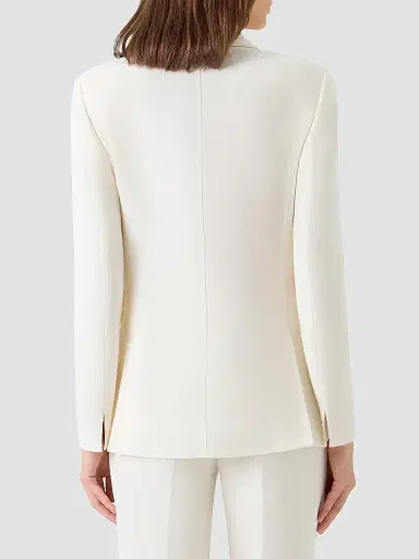 Akris Women's Arie Linen-Wool Blazer | Thumbnail 3 Akris Women's Arie Linen-Wool Blazer | Thumbnail 3