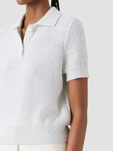 Akris Women's Rib-Knit Linen-Blend Sweater | Thumbnail 5 Akris Women's Rib-Knit Linen-Blend Sweater | Thumbnail 5
