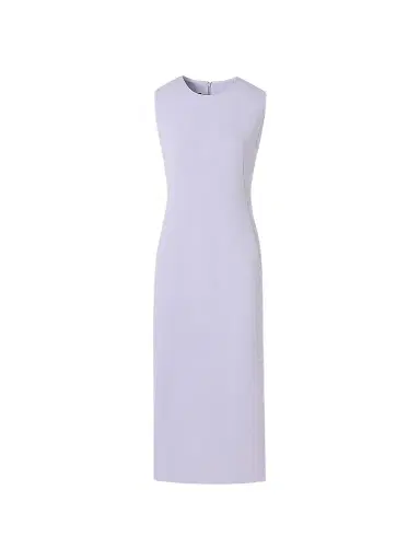 Akris Women's Wool Crepe Sheath Midi Dress - Malva - Size 12 | Thumbnail 1