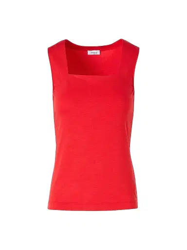 Akris punto Women's Stretch Jersey Sleeveless Top - Red - Size 16 | Thumbnail 1