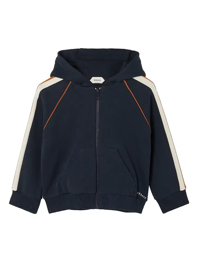 Baby Boy's & Little Boy's Cotton Fleece Logo Hoodie - Dark Navy