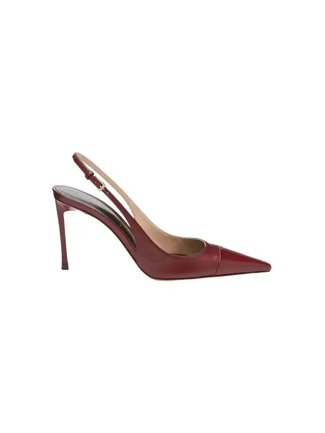 TOM FORD Women's 85MM Leather Slingback Pumps - Ruby Red