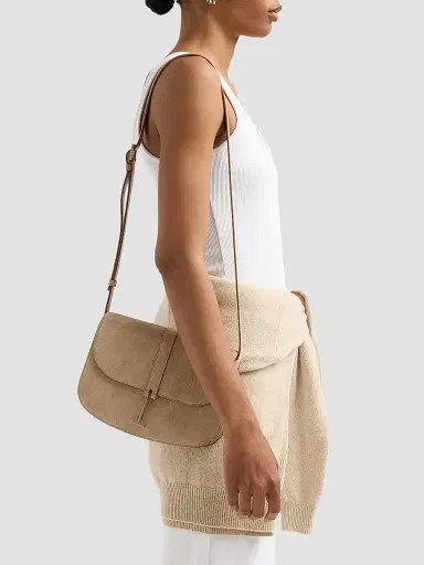 Tom Ford Women's Kara Small Suede Crossbody Bag | Thumbnail 4