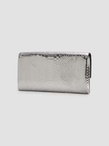 Tom Ford Women's Jean Python-Embossed Leather Clutch | Thumbnail 2 Tom Ford Women's Jean Python-Embossed Leather Clutch | Thumbnail 2