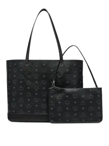 MCM Women's Medium Liz Visetos Shopper Bag | Thumbnail 4 MCM Women's Medium Liz Visetos Shopper Bag | Thumbnail 4
