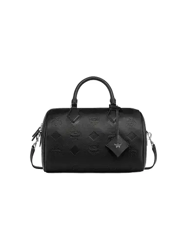 MCM Women's Medium Ella Leather Boston Bag | Thumbnail 1 MCM Women's Medium Ella Leather Boston Bag | Thumbnail 1