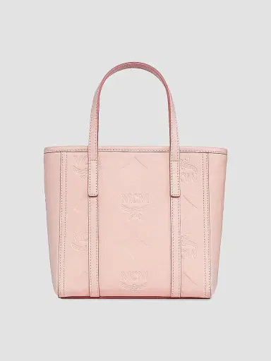 MCM Women's Mini Toni Visetos Cotton Shopper Tote Bag | Thumbnail 4 MCM Women's Mini Toni Visetos Cotton Shopper Tote Bag | Thumbnail 4