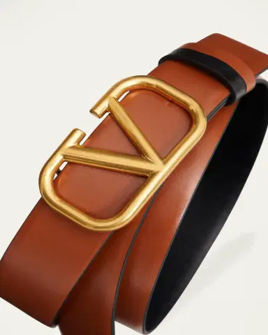 Valentino Garavani VLogo Reversible Leather Belt, 30mm | Thumbnail 5 Valentino Garavani VLogo Reversible Leather Belt, 30mm | Thumbnail 5