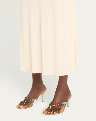 Gianvito Rossi Shanti Thong 70 Sandals | Thumbnail 2