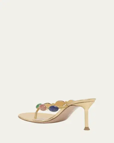 Gianvito Rossi Shanti Thong 70 Sandals | Thumbnail 4