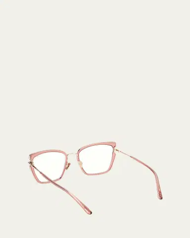 Tom Ford Acetate Butterfly Optical Glasses | Thumbnail 4 Tom Ford Acetate Butterfly Optical Glasses | Thumbnail 4