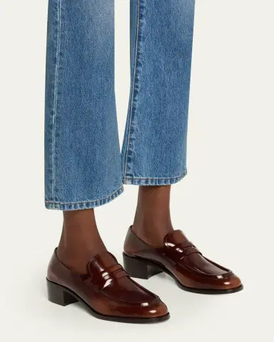 Church's Prudence Leather Penny Loafers | Thumbnail 4 Church's Prudence Leather Penny Loafers | Thumbnail 4