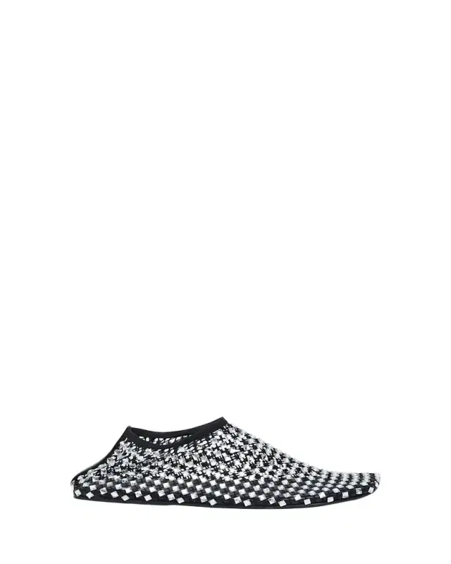 Christopher Esber Minette Bezeled Mesh Ballerina Flats