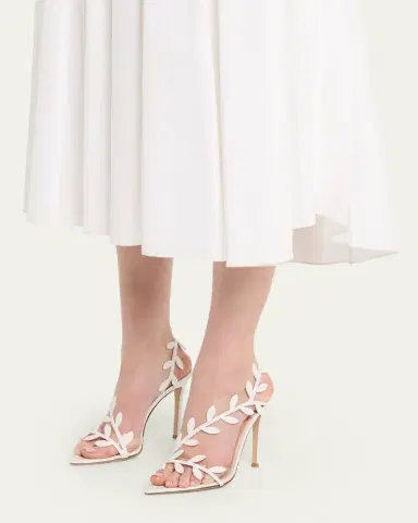 Gianvito Rossi 105mm Flavia Leather Wrap Sandals | Thumbnail 2 Gianvito Rossi 105mm Flavia Leather Wrap Sandals | Thumbnail 2