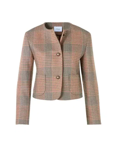Akris punto Glen Plaid Wool Jacket | Thumbnail 1 Akris punto Glen Plaid Wool Jacket | Thumbnail 1
