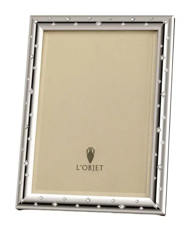 L'Objet Stars Platinum Picture Frame