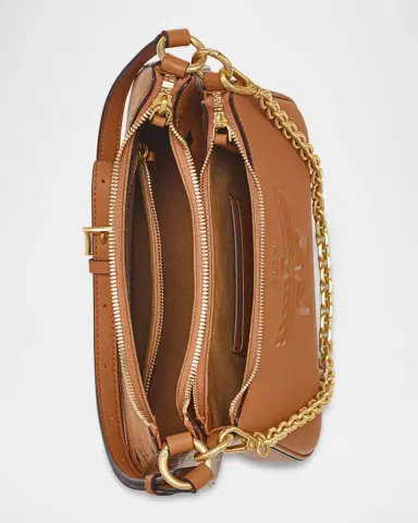 MCM Small Aren Duo Hobo Bag in Maxi Visetos | Thumbnail 3