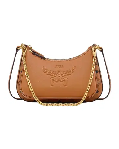 MCM Small Aren Duo Hobo Bag in Maxi Visetos | Thumbnail 1