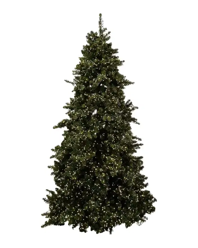 Barcana 9 ' Royal Majestic Pine Pre-Lit Christmas Tree with 8-Function Cluster Lights