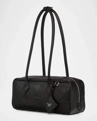 MCM Aren Small Leather East-West Shoulder Bag | Thumbnail 2
