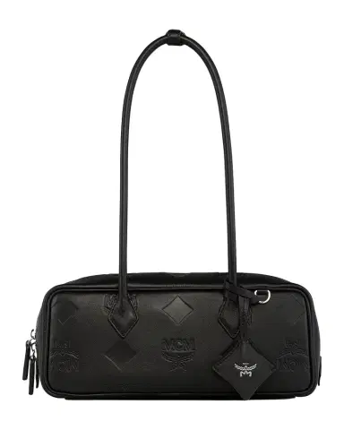 MCM Aren Small Leather East-West Shoulder Bag | Thumbnail 1