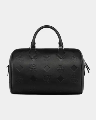 MCM Ella Boston Visetos Leather Crossbody Bag | Thumbnail 2 MCM Ella Boston Visetos Leather Crossbody Bag | Thumbnail 2