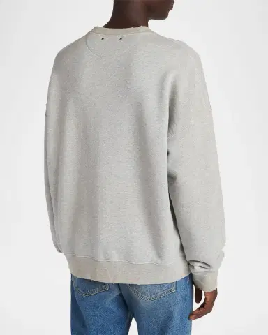 Golden Goose Men's Journey Cotton Crewneck Sweatshirt | Thumbnail 3 Golden Goose Men's Journey Cotton Crewneck Sweatshirt | Thumbnail 3