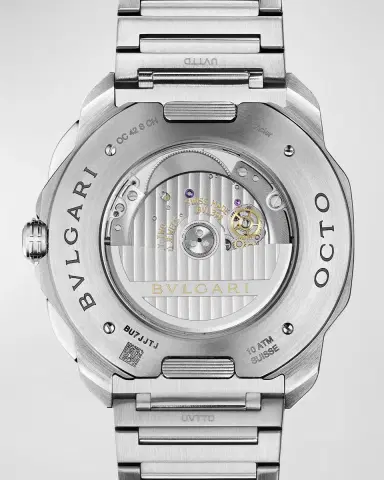 BVLGARI 42mm Octo Roma Automatic Watch with Black Dial | Thumbnail 4 BVLGARI 42mm Octo Roma Automatic Watch with Black Dial | Thumbnail 4