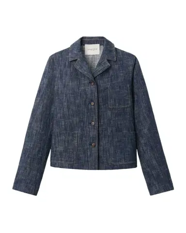 Lafayette 148 New York Three-Pocket Cotton Denim Jacket | Thumbnail 1 Lafayette 148 New York Three-Pocket Cotton Denim Jacket | Thumbnail 1