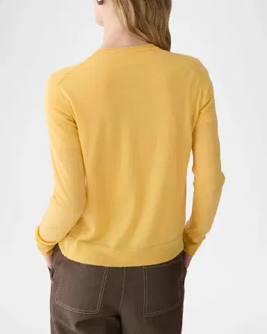 Lafayette 148 New York Button-Down Crewneck Cashmere Cardigan | Thumbnail 2 Lafayette 148 New York Button-Down Crewneck Cashmere Cardigan | Thumbnail 2