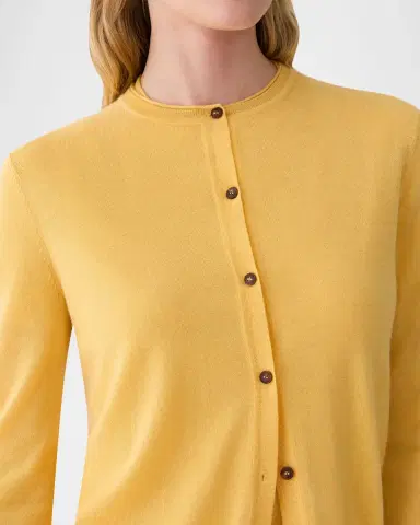 Lafayette 148 New York Button-Down Crewneck Cashmere Cardigan | Thumbnail 4 Lafayette 148 New York Button-Down Crewneck Cashmere Cardigan | Thumbnail 4