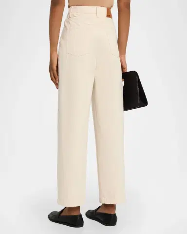 Lafayette 148 New York Kent Cropped Barrel-Leg Pants | Thumbnail 3 Lafayette 148 New York Kent Cropped Barrel-Leg Pants | Thumbnail 3