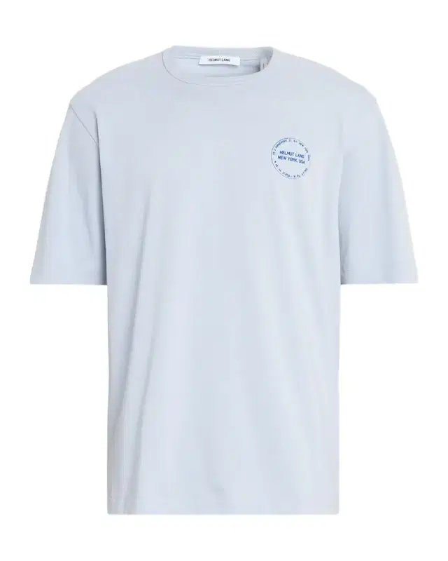 Helmut Lang Men 's Stamp Logo Cotton T-Shirt