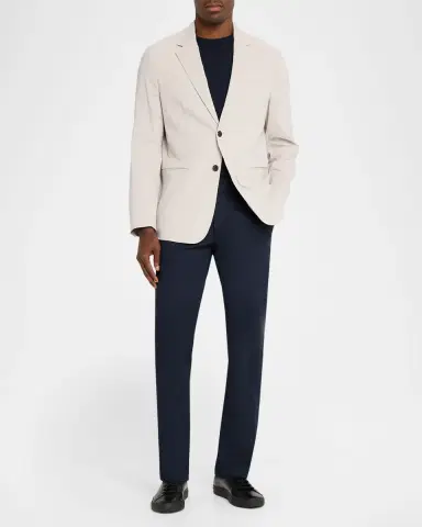 Theory Men's Organic Linen Single-Breasted Blazer | Thumbnail 2 Theory Men's Organic Linen Single-Breasted Blazer | Thumbnail 2
