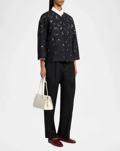 Jil Sander Tangle Tent Leather Shoulder Bag | Thumbnail 5