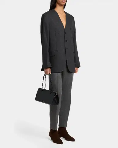Jil Sander Tangle Tent Leather Shoulder Bag | Thumbnail 10