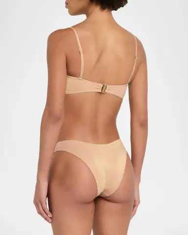 Zimmermann Solstice Metallic Two-Piece Swimsuit | Thumbnail 2