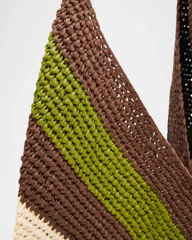 A.L.C. Sid Crocheted Raffia Shoulder Bag | Thumbnail 6
