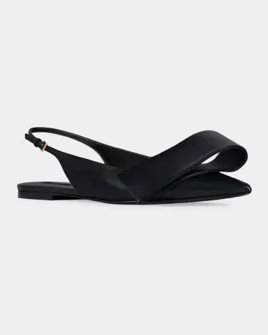 Givenchy Twisted Ribbon Leather Slingback Flats | Thumbnail 3 Givenchy Twisted Ribbon Leather Slingback Flats | Thumbnail 3