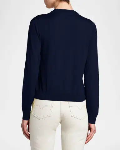 Versace Fine Wool Cardigan | Thumbnail 2