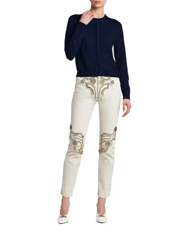 Versace Fine Wool Cardigan