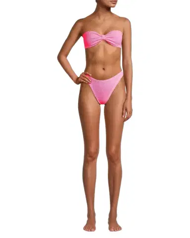 Hunza G Jean Two-Piece Bikini Set | Thumbnail 1 Hunza G Jean Two-Piece Bikini Set | Thumbnail 1