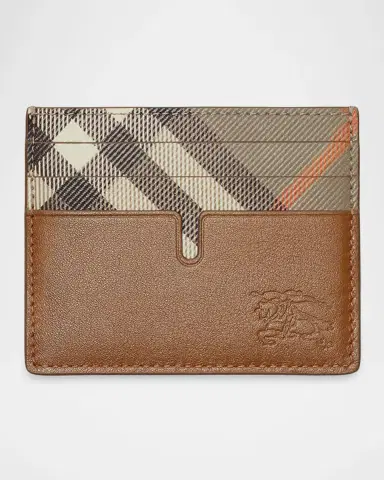 Burberry Men's Tall Pop Check Card Case | Thumbnail 3