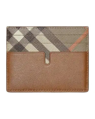 Burberry Men's Tall Pop Check Card Case | Thumbnail 1