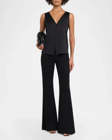 Kobi Halperin Colette Silk-Blend Sleeveless Blouse | Thumbnail 2 Kobi Halperin Colette Silk-Blend Sleeveless Blouse | Thumbnail 2